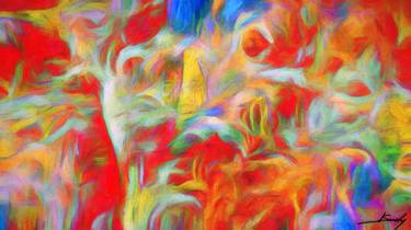 Print of Expressionism Abstract Digital by Jose Sunday