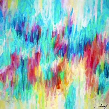 Original Fine Art Abstract Digital by Jose Sunday
