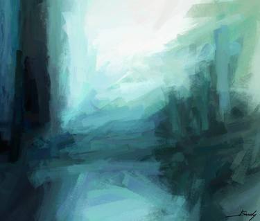 Original Fine Art Abstract Digital by Jose Sunday