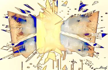 Original Expressionism Abstract Digital by Jose Sunday