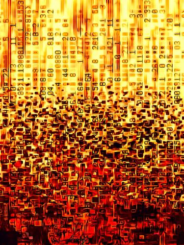 Original Expressionism Abstract Digital by Jose Sunday