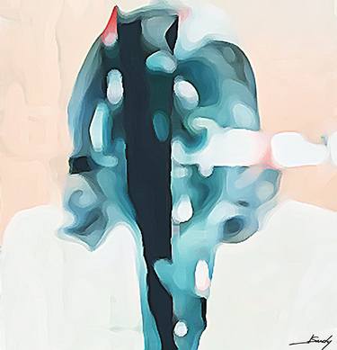 Print of Abstract Portrait Digital by Jose Sunday