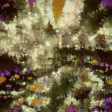 Print of Abstract Garden Digital by Jose Sunday