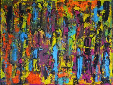 Print of Abstract Expressionism Culture Paintings by Teresa Ricca