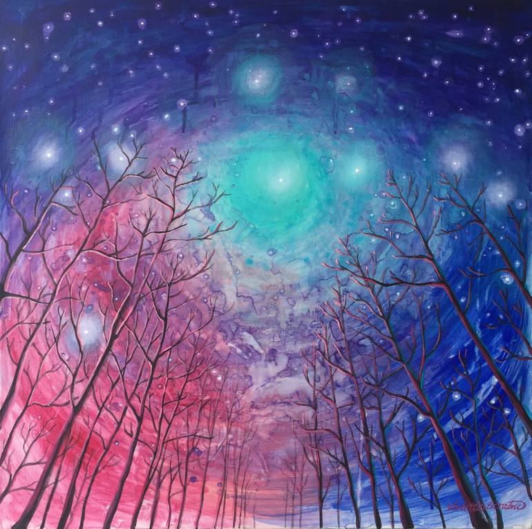 galaxy paintings