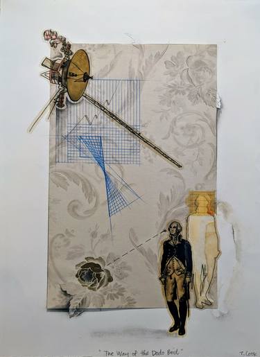 Original Conceptual Political Collage by Tracy Riggio