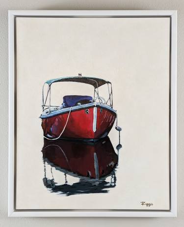 Original Boat Paintings by Tracy Riggio