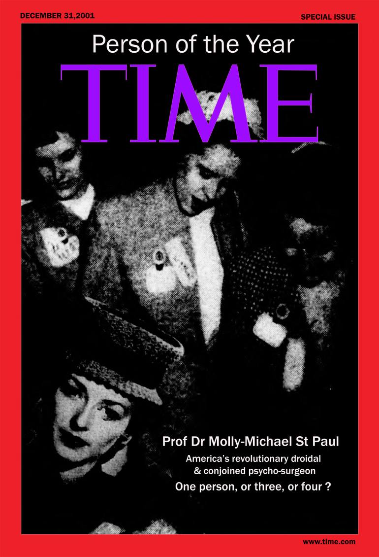 Original Conceptual Pop Culture/Celebrity Mixed Media by Jakob Zaaiman