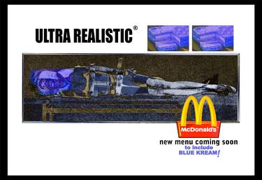 McDonald’s Ultra Realistic: Blue Kream [Limited edition artwork] thumb
