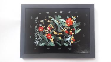 Original Abstract Botanic Paintings by Zachary Beer