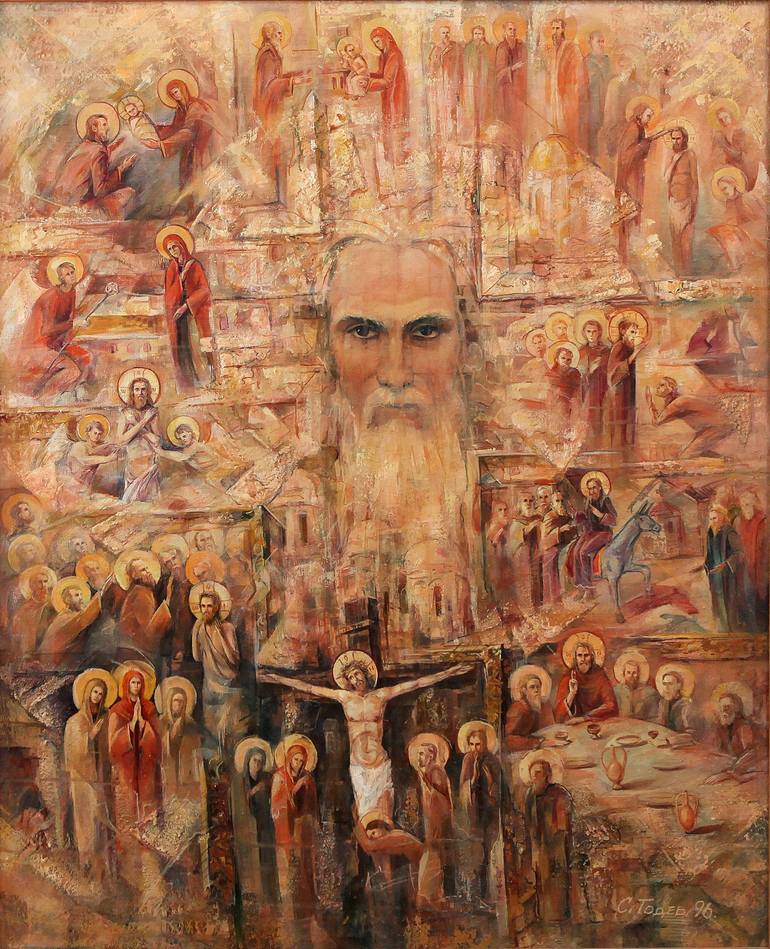 Print of Conceptual Religion Painting by Simeon Todev