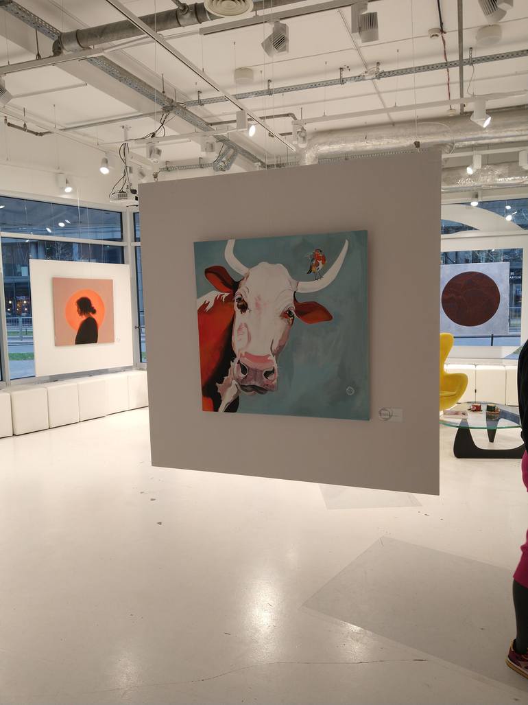 Original Contemporary Animal Painting by Greta Agneza - Siemczuk