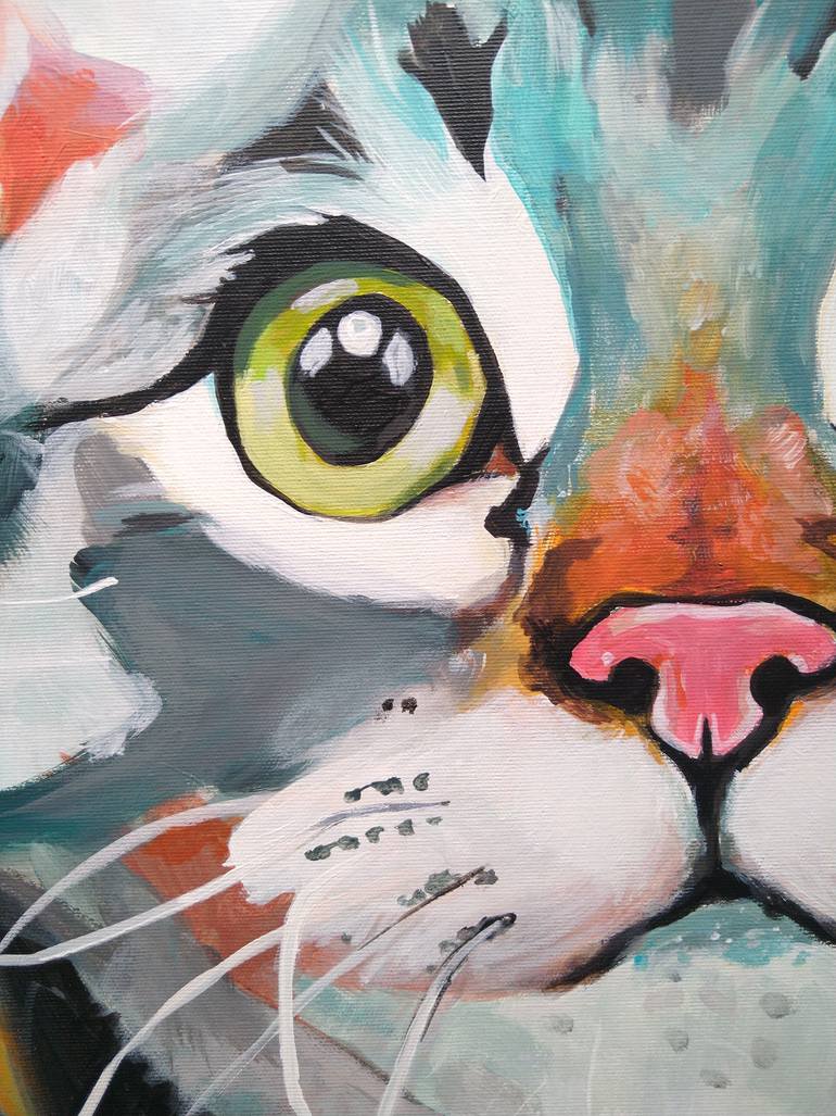 Original Contemporary Animal Painting by Greta Agneza - Siemczuk