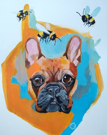Original Contemporary Animal Painting by Greta Agneza - Siemczuk