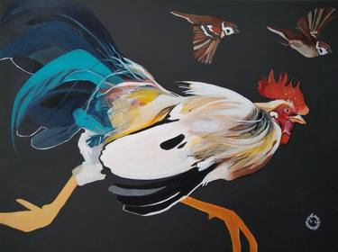 Original Contemporary Animal Painting by Greta Agneza - Siemczuk