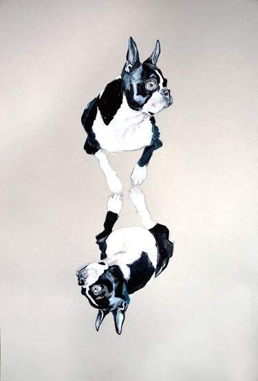 Print of Figurative Dogs Paintings by Greta Agneza - Siemczuk