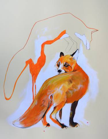 Print of Figurative Animal Paintings by Greta Agneza - Siemczuk
