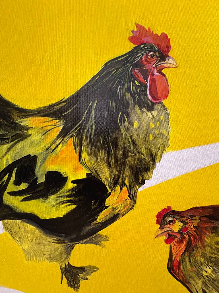 Original Figurative Animal Painting by Greta Agneza - Siemczuk