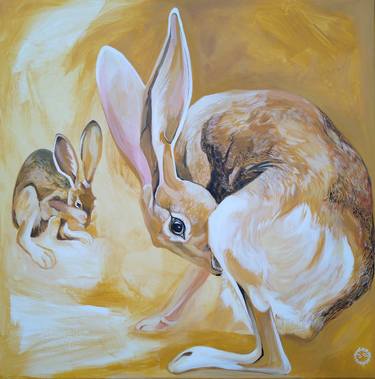 Original Fine Art Animal Paintings by Greta Agneza - Siemczuk