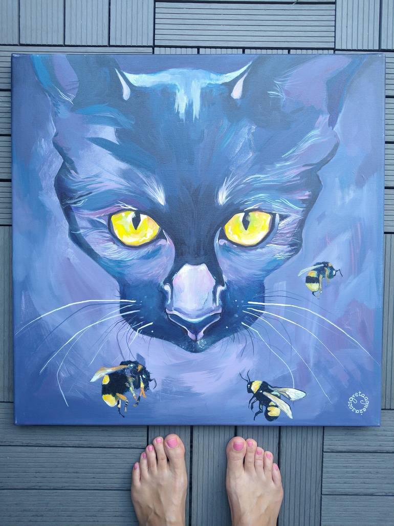 Original Illustration Animal Painting by Greta Agneza - Siemczuk