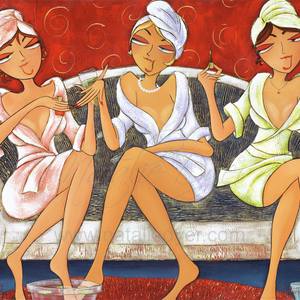 Collection Women with Attitude Limited Editions on canvas