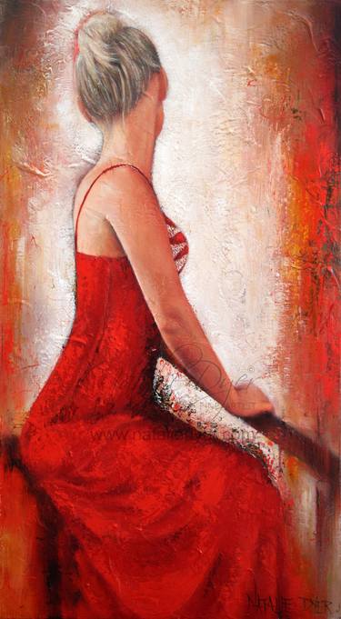 Original Figurative Women Paintings by Natalie Dyer