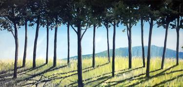 Original Realism Landscape Painting by Rolf Kampmann