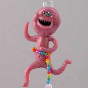 Pink Streaker with a Fashion Belt and a Bonus Sparkle Dangle