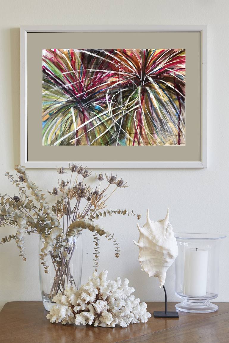 Original Contemporary Botanic Painting by Francesca Tesoriere