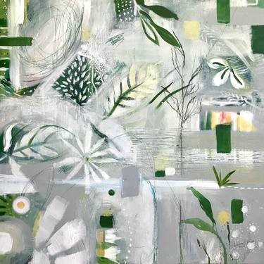 Composition in greys and greens thumb
