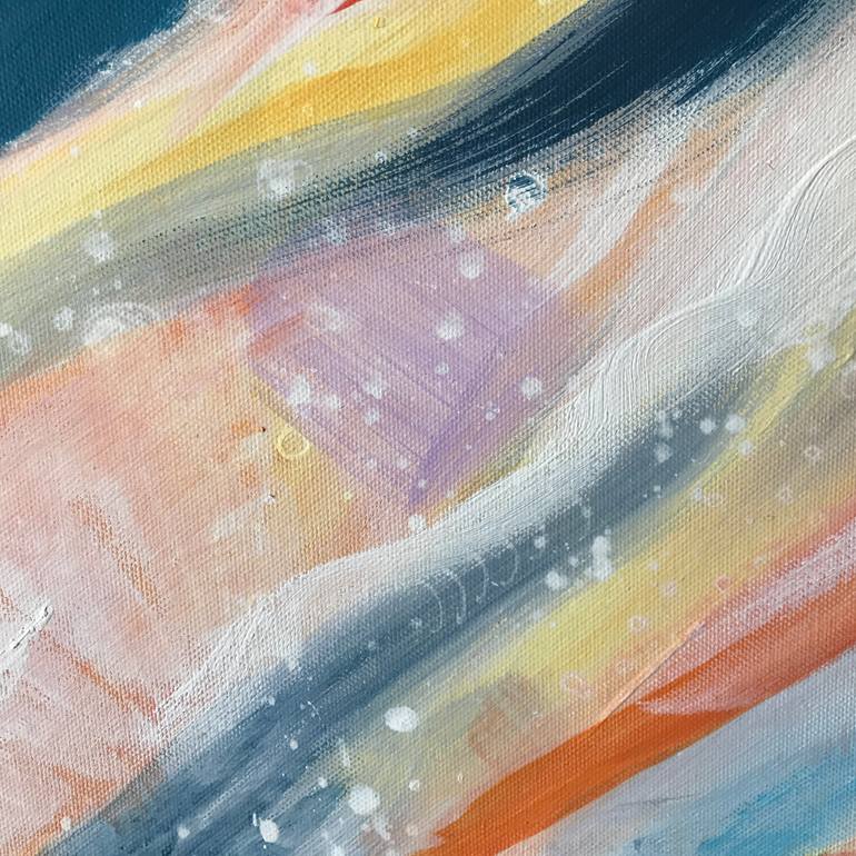 Original Modernism Abstract Painting by Francesca Tesoriere