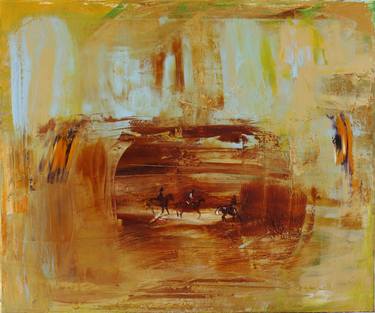 Print of Abstract Horse Paintings by Joanna Burda