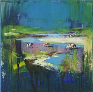 Print of Abstract Landscape Paintings by Joanna Burda