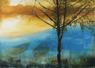 Print of Landscape Paintings by Joanna Burda
