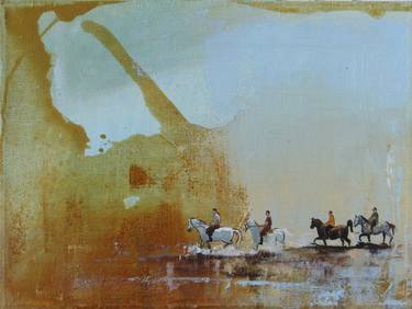 Print of Horse Paintings by Joanna Burda