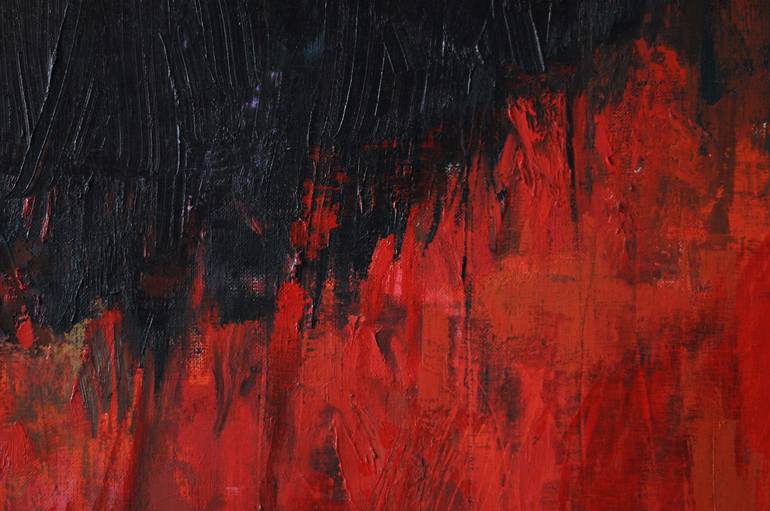 Original Abstract Expressionism Abstract Painting by Joanna Burda