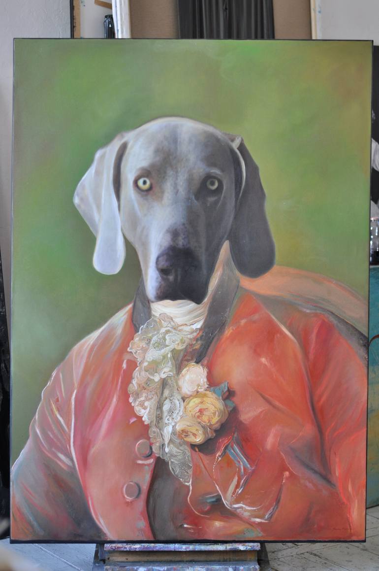 Original Figurative Animal Painting by Joanna Burda