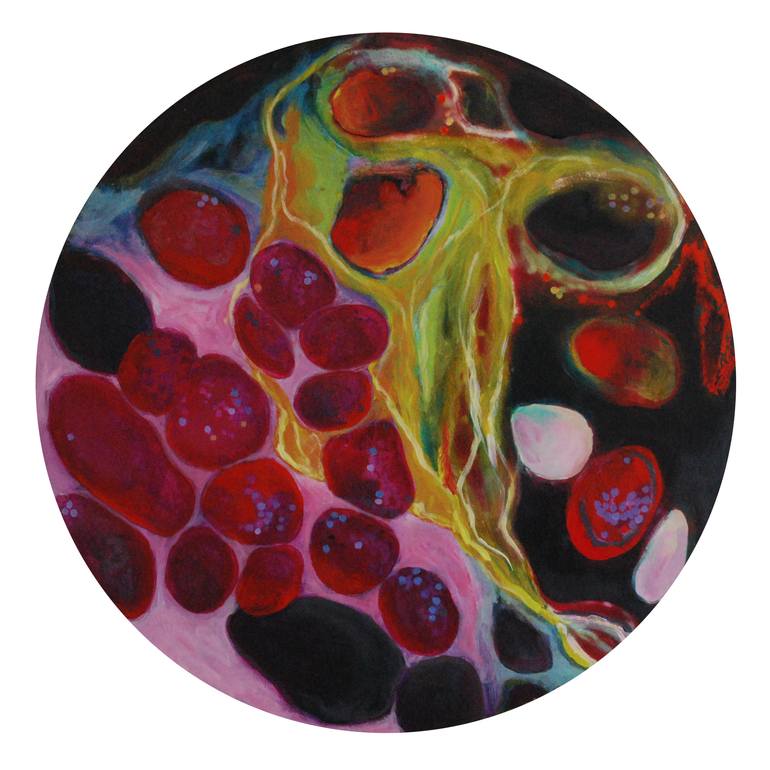 Print of Impressionism Science Painting by Kerri Palangio