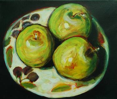 Original Fine Art Still Life Paintings by Kerri Palangio