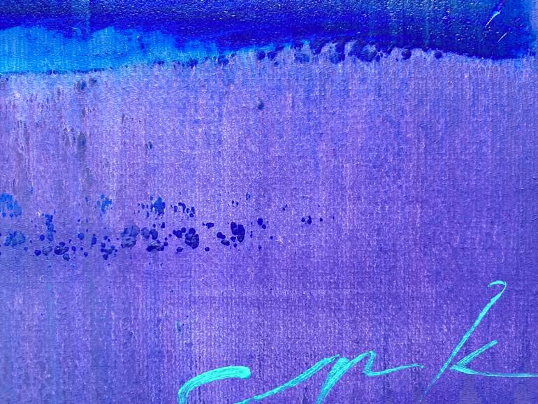 Original Abstract Landscape Painting by Katsiaryna Sumarava