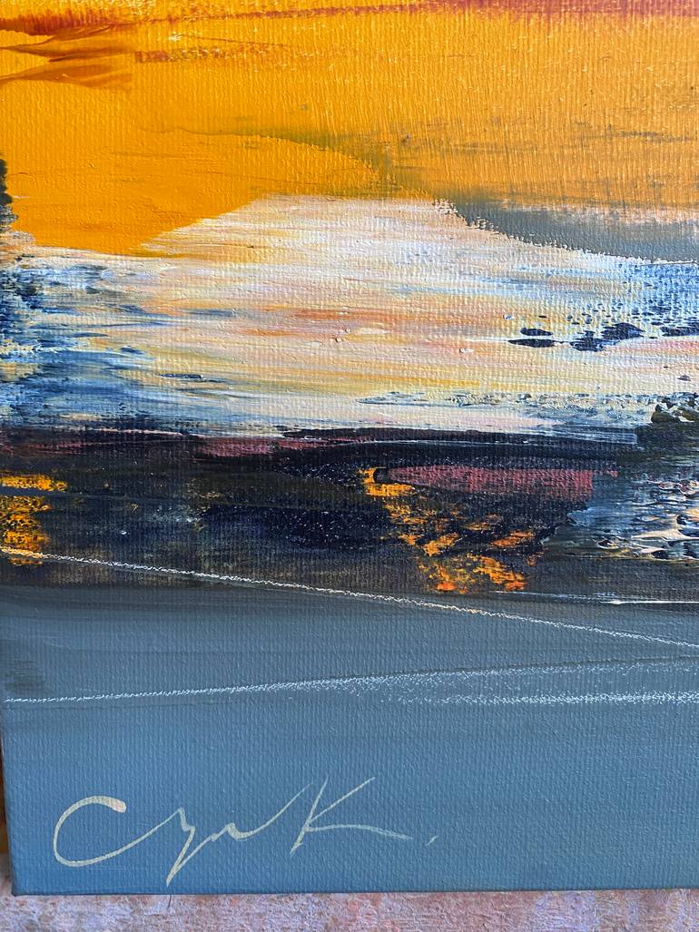 Original Contemporary Abstract Painting by Katsiaryna Sumarava