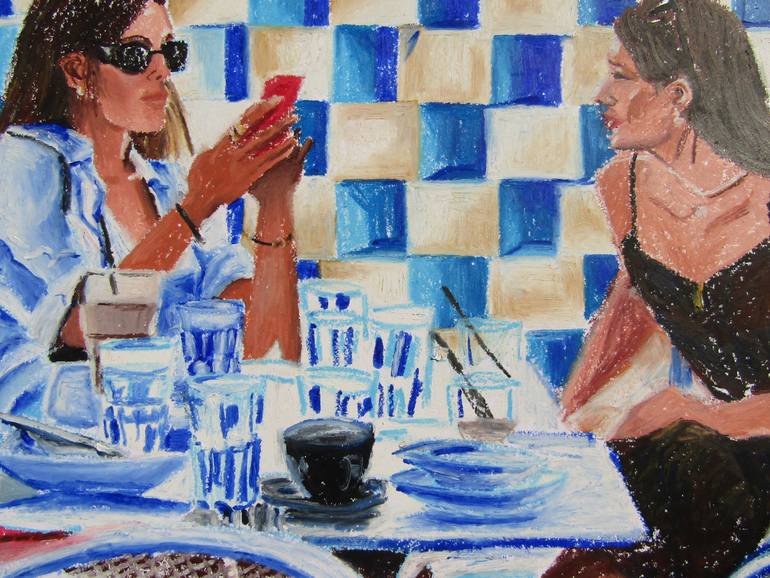 Original Contemporary Women Drawing by Mary Cinque