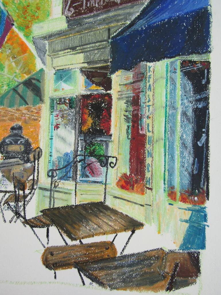 Original Contemporary Outer Space Drawing by Mary Cinque