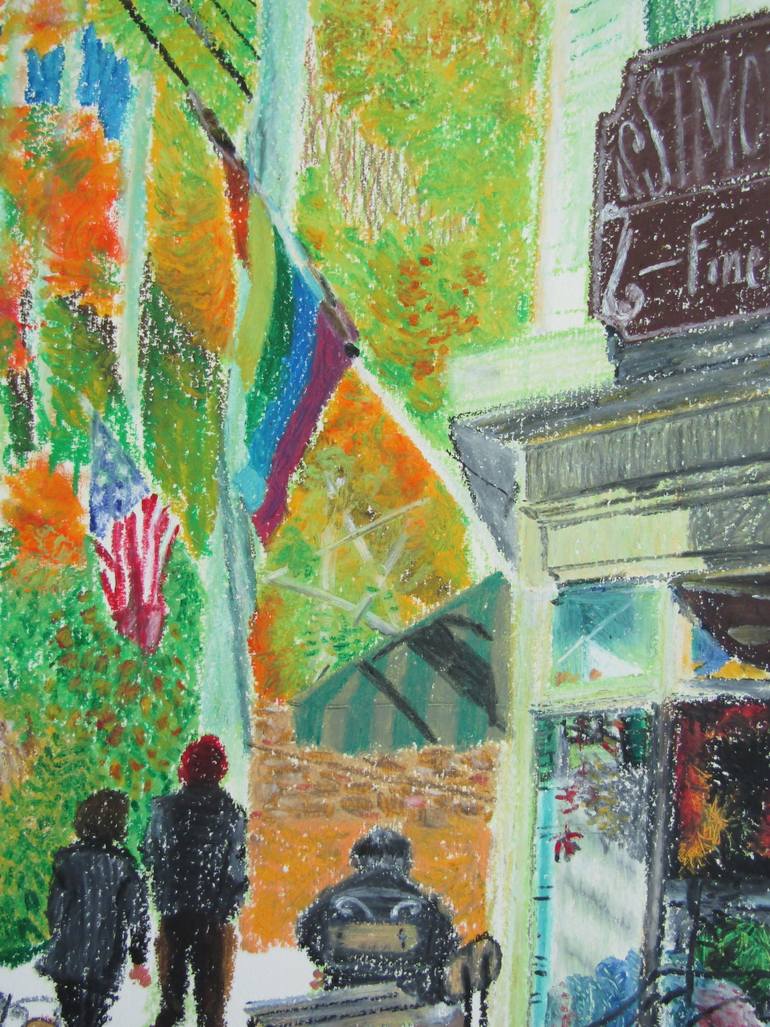 Original Contemporary Outer Space Drawing by Mary Cinque