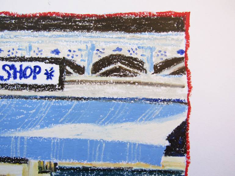 Original Contemporary Outer Space Drawing by Mary Cinque