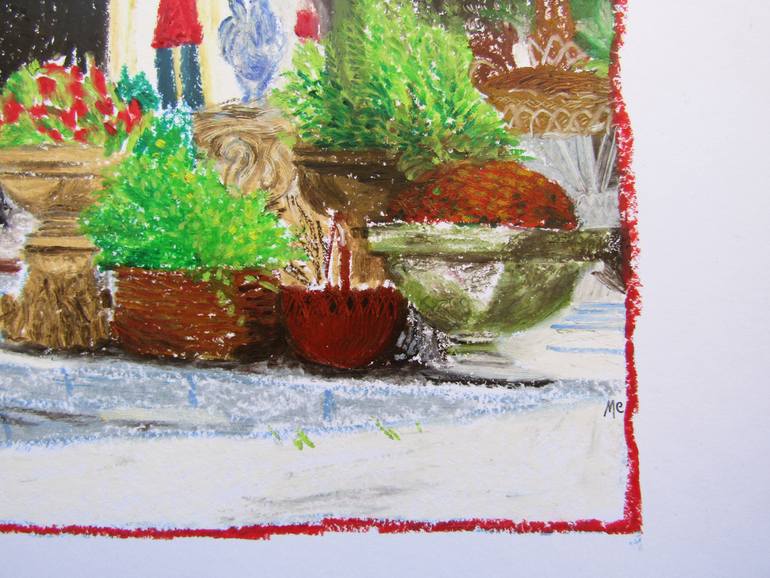 Original Contemporary Outer Space Drawing by Mary Cinque