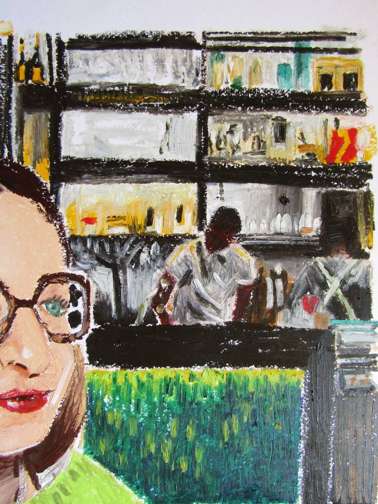 Original Contemporary Women Drawing by Mary Cinque