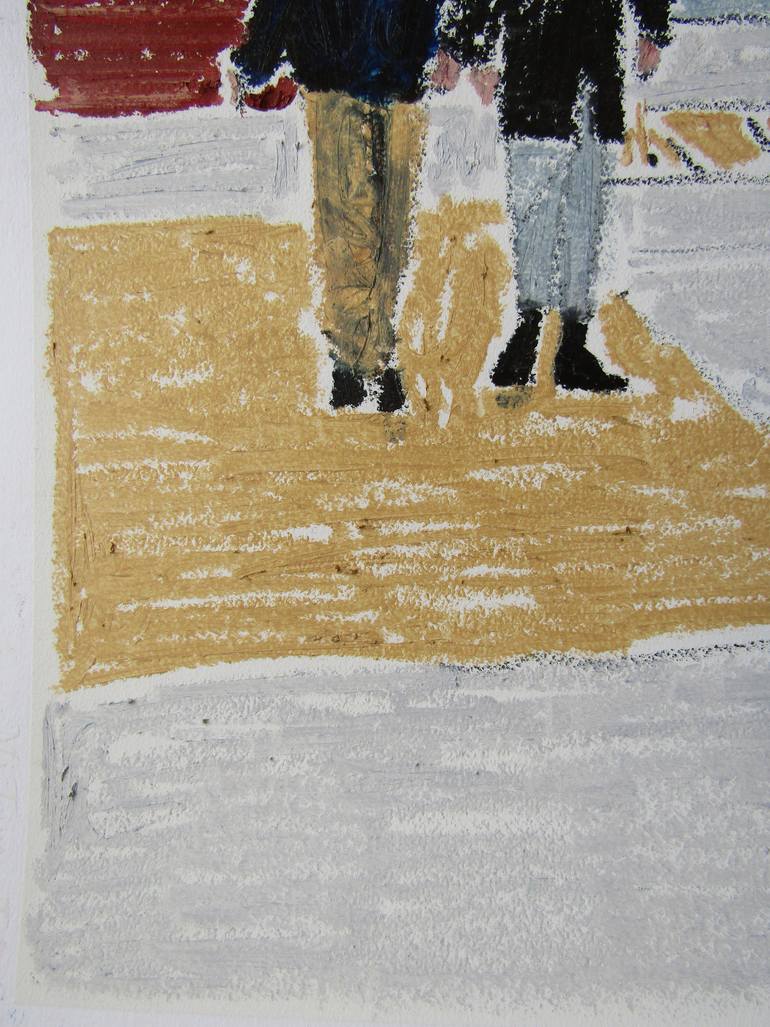 Original Contemporary Cities Drawing by Mary Cinque