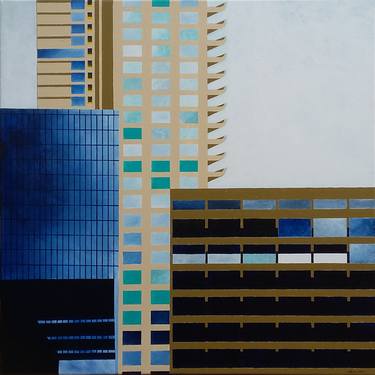 Original Architecture Paintings by Mary Cinque