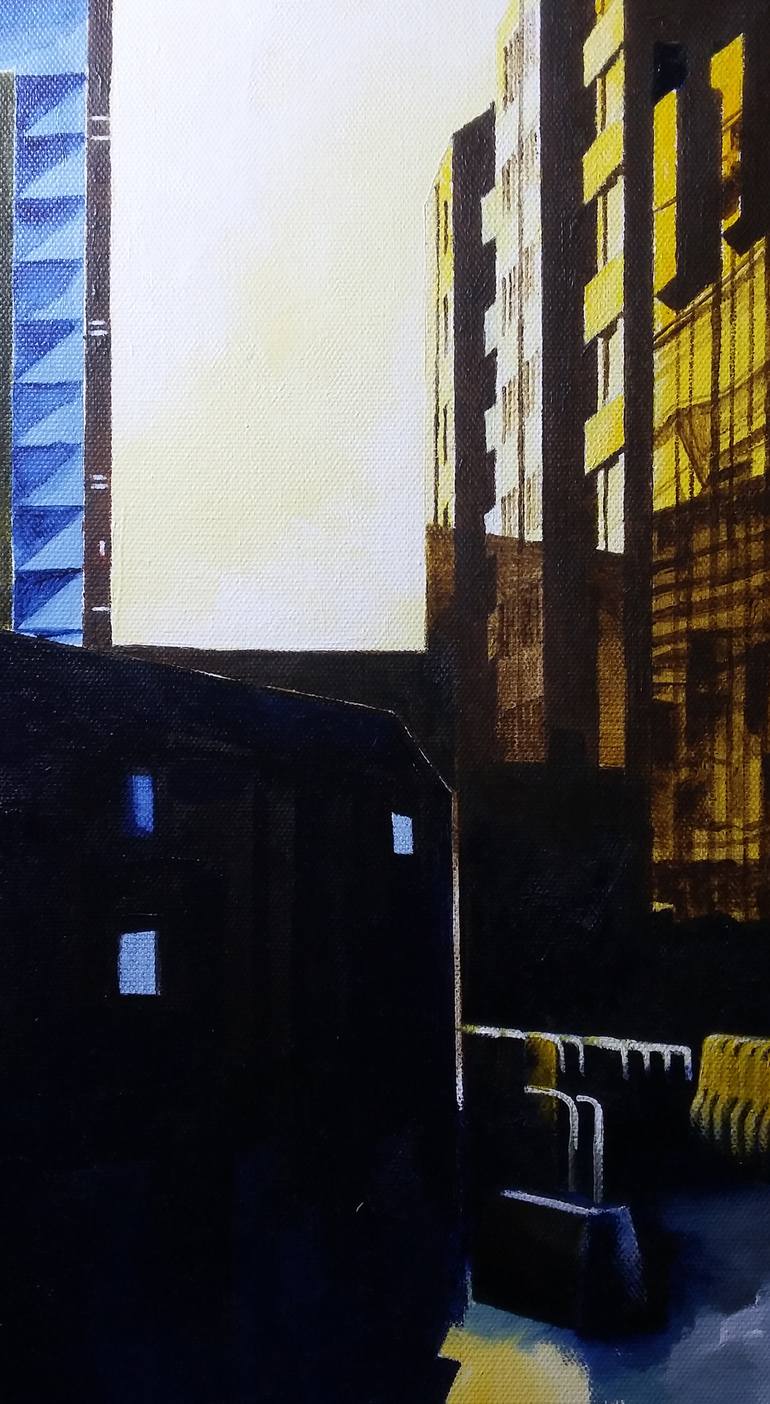 Original Realism Cities Painting by Mary Cinque